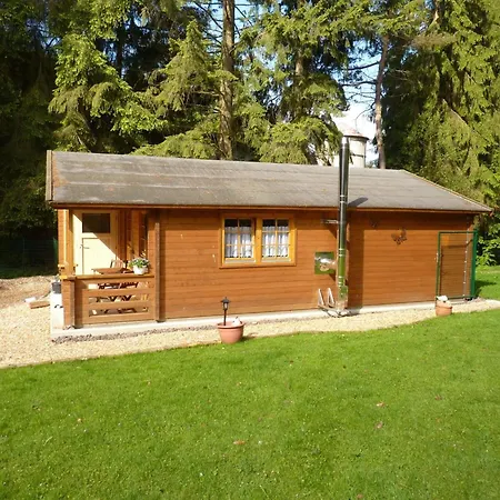 Holz-blockhaus Fuer Vier Personen Mit Terrasse By Interhome * Beltheim