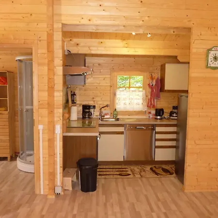 Semesterbostad Holz-blockhaus Fuer Vier Personen Mit Terrasse By Interhome Beltheim