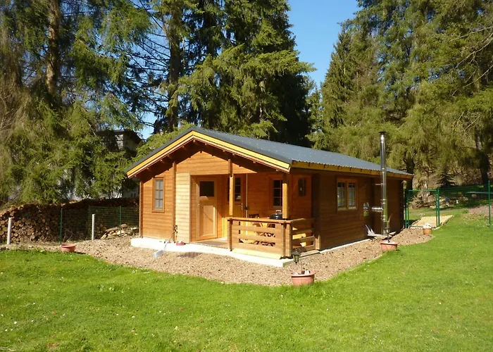 Holz-blockhaus Fuer Vier Personen Mit Terrasse By Interhome Vakantiehuis *