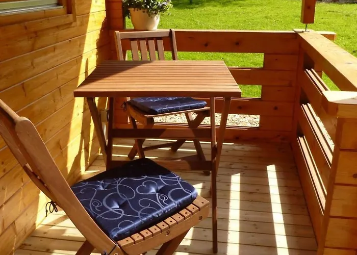 Holz-blockhaus Fuer Vier Personen Mit Terrasse By Interhome *